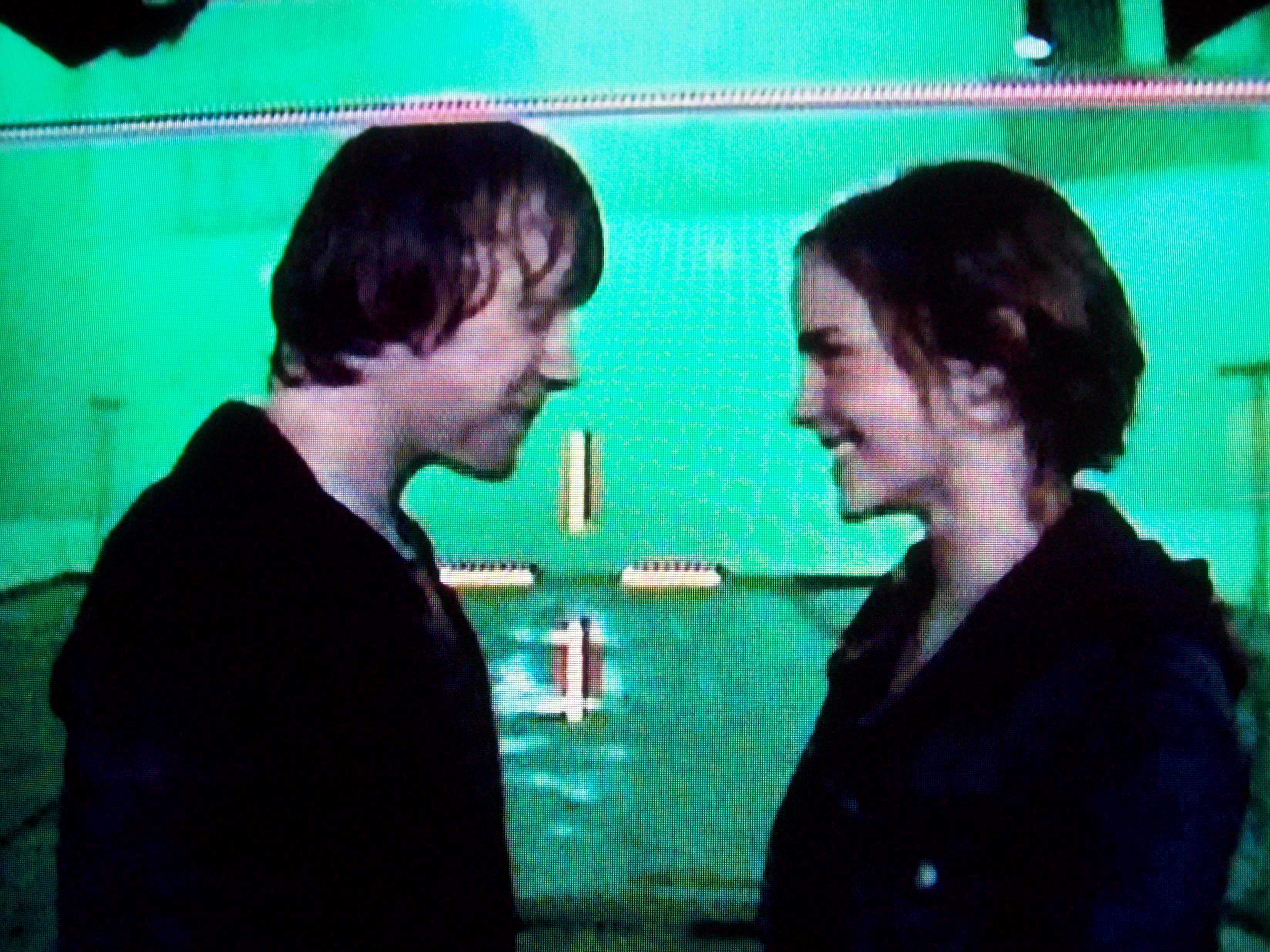 Harry potter 7 part 1 hermione and harry kiss.