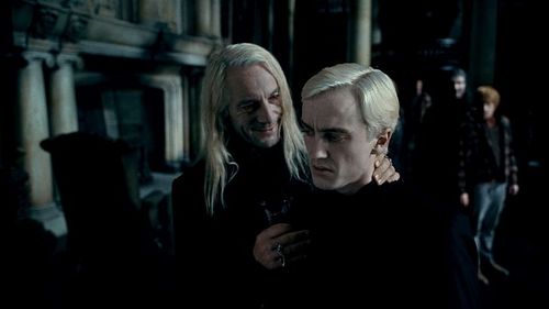 Lucius And Draco Malfoy. Lucius and Draco at Malfoy